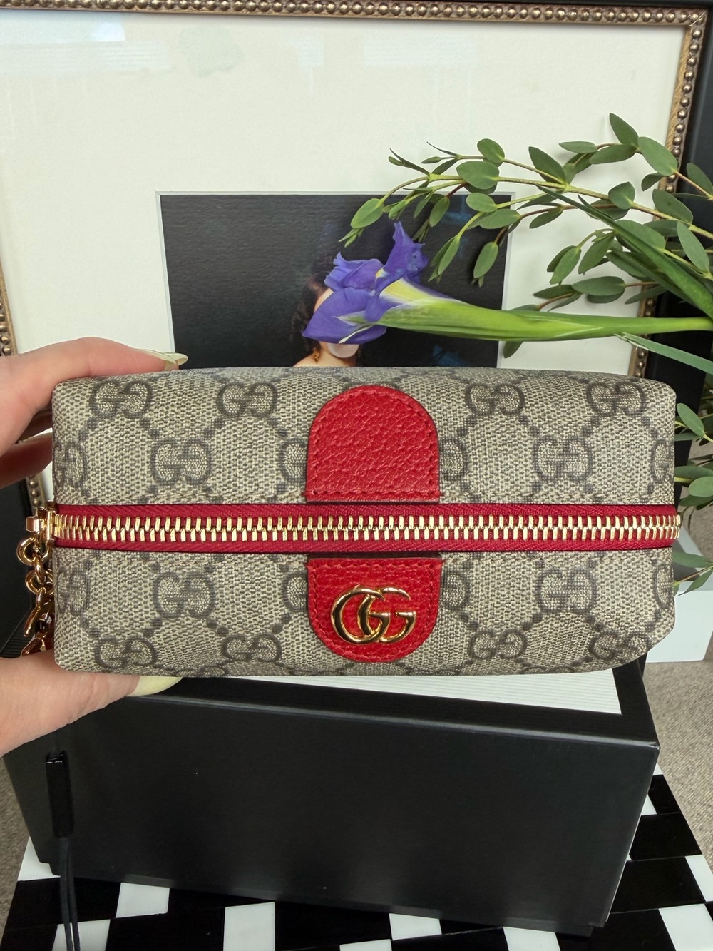 NWT GUCCI Supreme Small Cosmetic Pouch - Picture 6 of 7